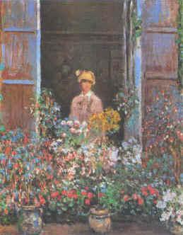 Claude Monet Camille at the Window